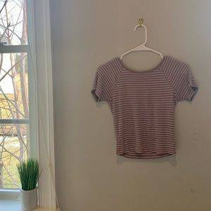 ☔️ Purple Striped Top ☔️